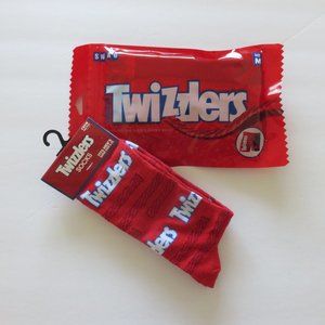 (#Q) Twizzlers Candy Swag Boxer Briefs Novelty Underwear Mens Size M and Socks